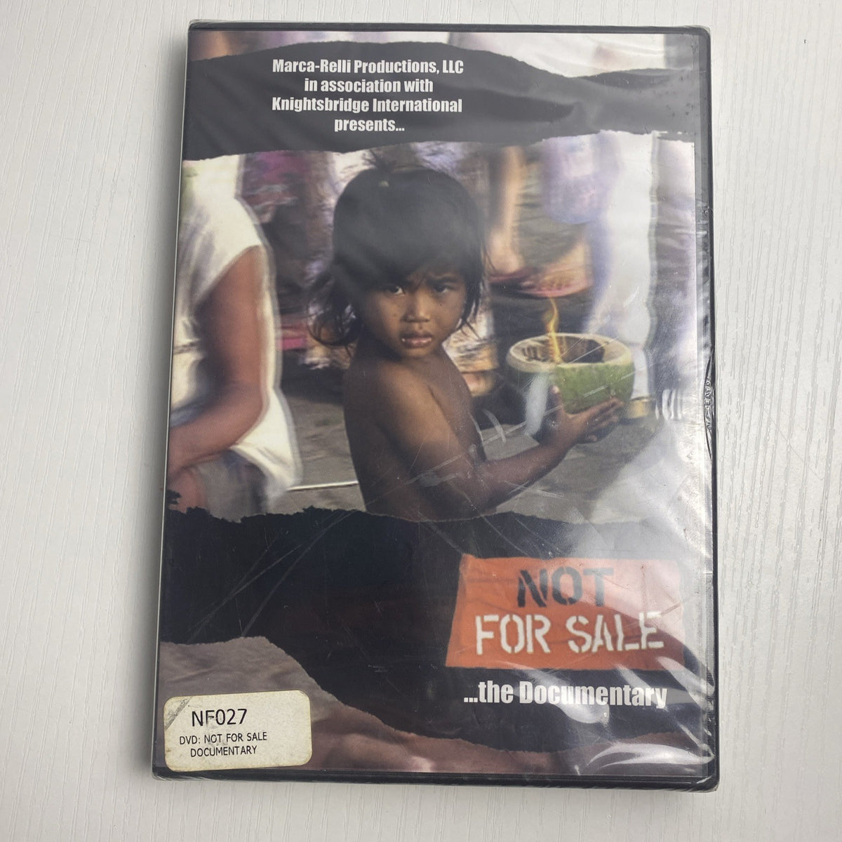 Set of 4 brand new sealed documentary DVDs including George Stevens, Mr Foster, Alcatraz, and Not For Sale.