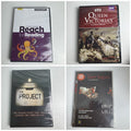 Factory sealed 4-disc documentary DVD and educational CD-ROM set including BBC Queen Victorias Children and The War Tapes