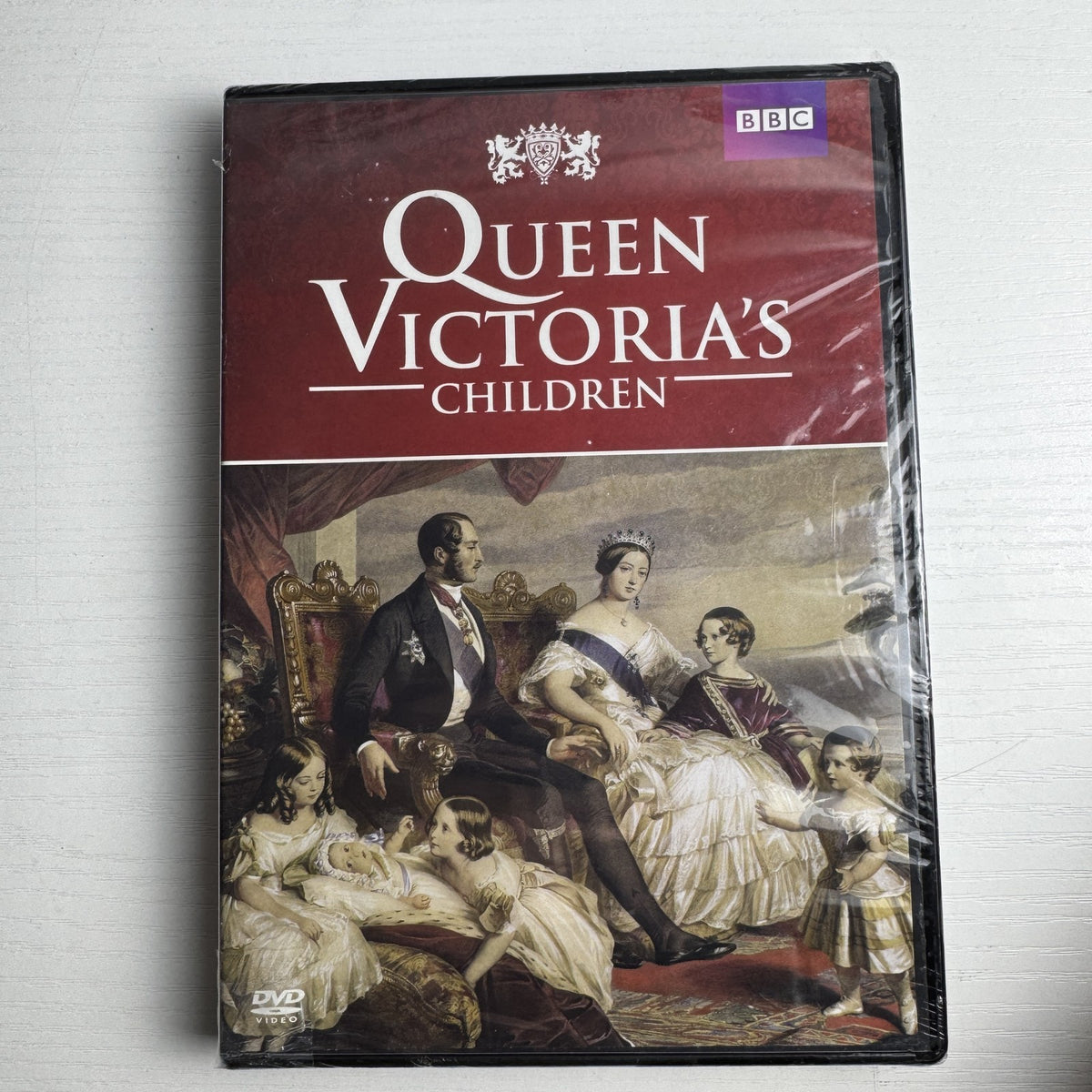 Factory sealed 4-disc documentary DVD and educational CD-ROM set including BBC Queen Victorias Children and The War Tapes