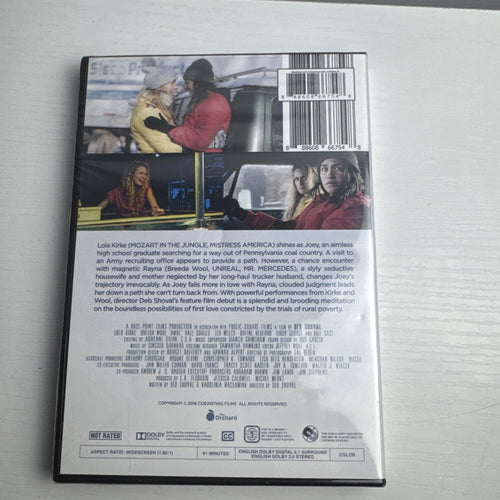 Four factory-sealed DVD movie cases including A Tale of Two Guns, American Teacher, AWOL, and A Piece of Eden.