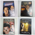 Assorted 4 DVD bundle featuring American Buffalo, Andre Rieu, Angel on My Shoulder, and Biblical Treasures Turkey sealed