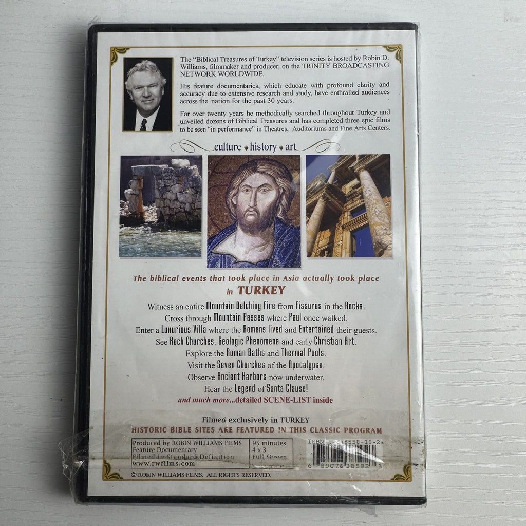 Assorted 4 DVD bundle featuring American Buffalo, Andre Rieu, Angel on My Shoulder, and Biblical Treasures Turkey sealed