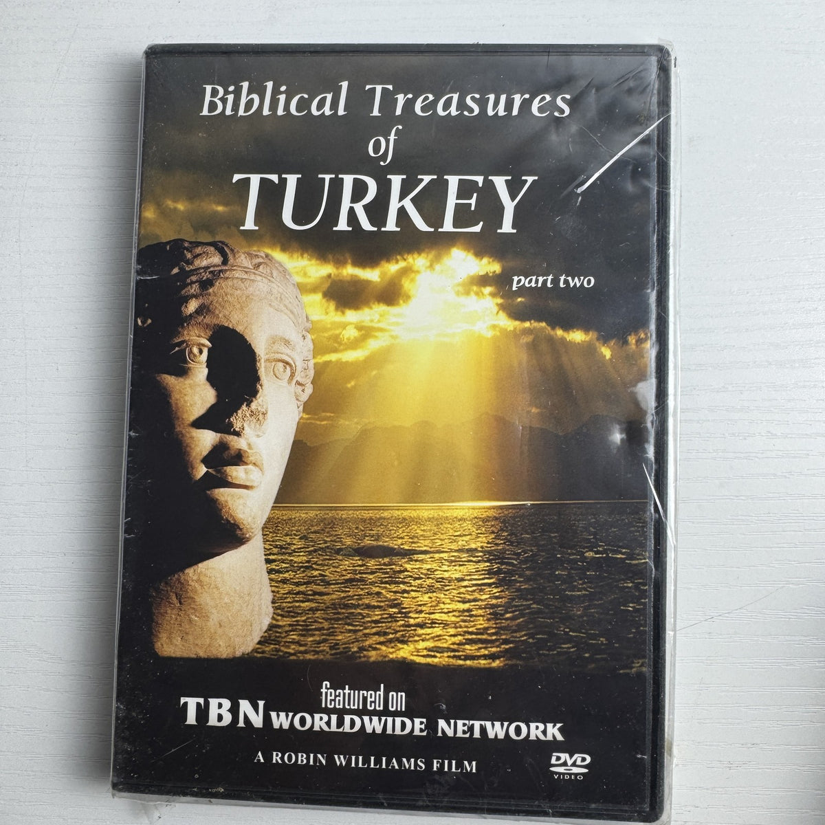 Assorted 4 DVD bundle featuring American Buffalo, Andre Rieu, Angel on My Shoulder, and Biblical Treasures Turkey sealed