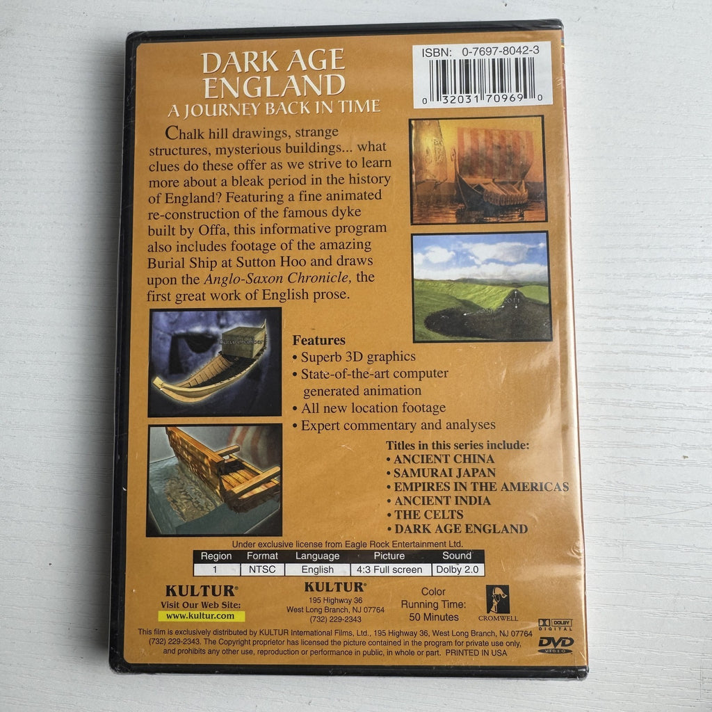 Set of 4 brand new factory-sealed DVDs including Date Night, Cold Blooded, Criminal Desire, and Dark Age England.