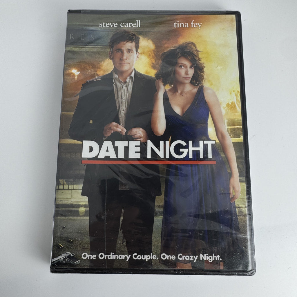 Set of 4 brand new factory-sealed DVDs including Date Night, Cold Blooded, Criminal Desire, and Dark Age England.