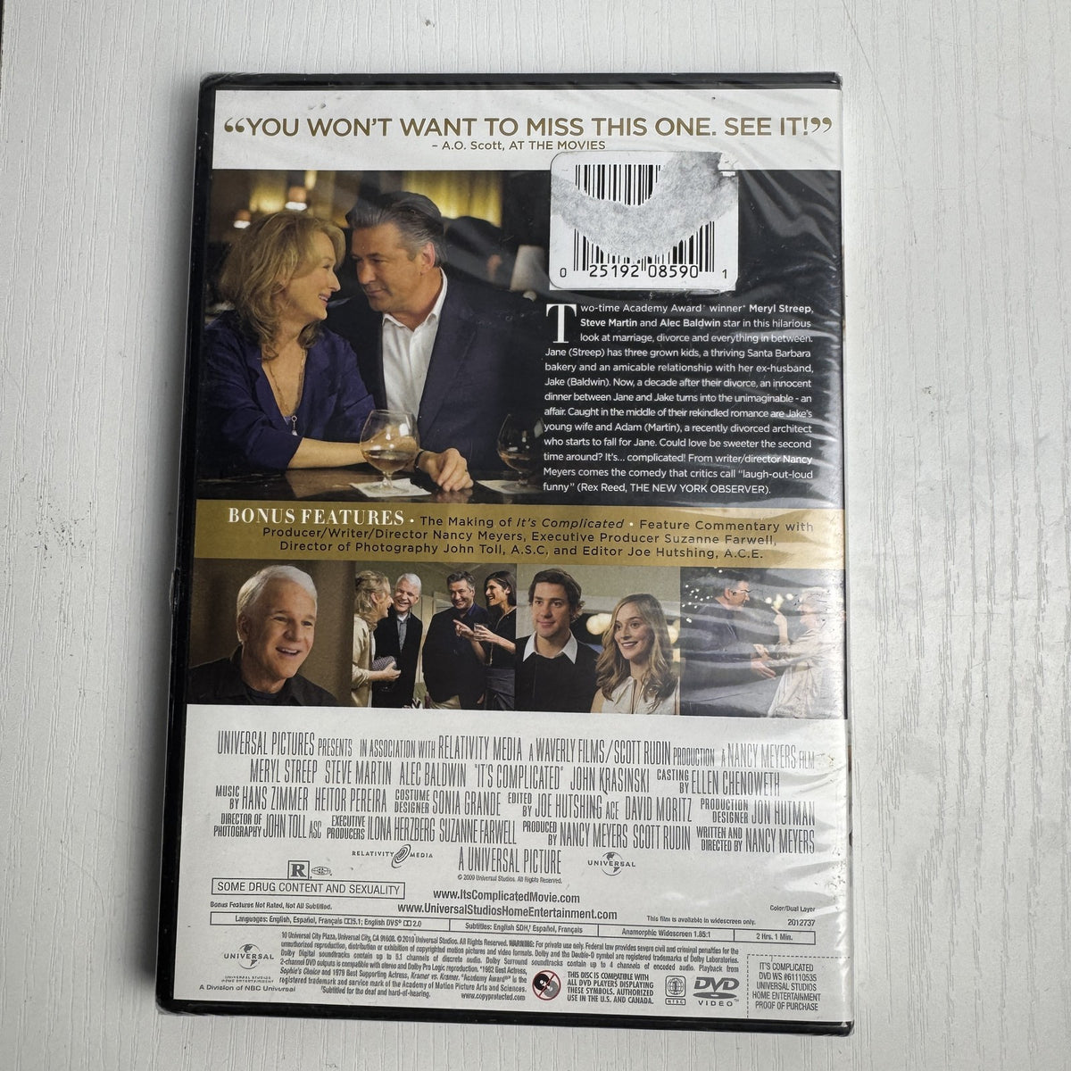 Lot of 4 brand new factory-sealed media titles including three DVDs and one Blu-ray disc in shrink wrap.