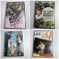 Four factory-sealed DVDs including Life As We Know It, Koch Brothers Exposed, and wellness titles in a brand new lot.