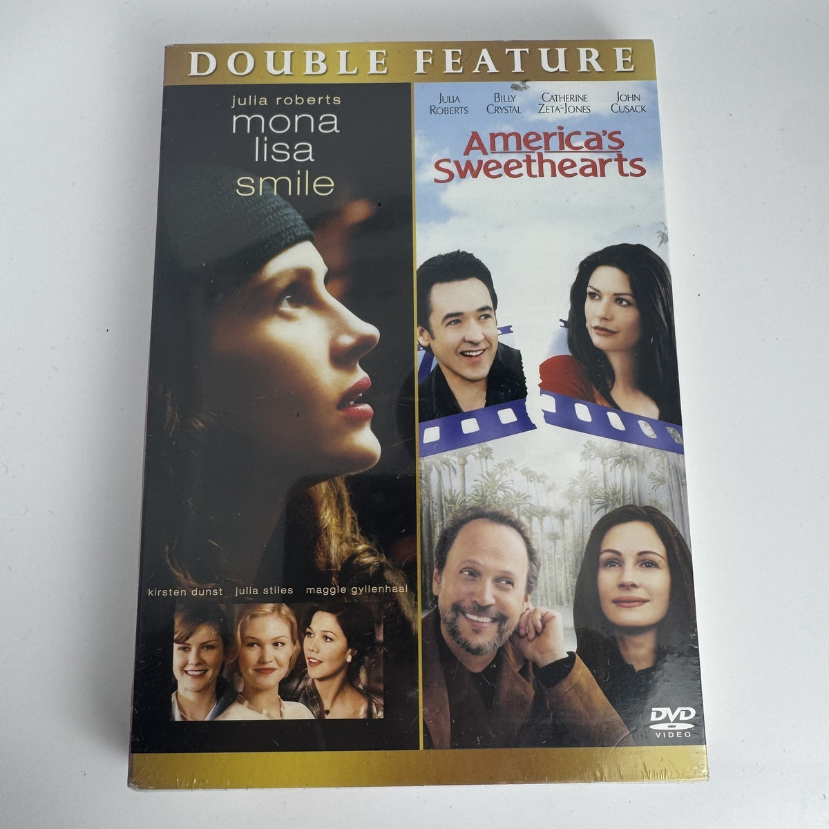 Brand new factory sealed 4-pack DVD bundle featuring Love Me Tender, Magic Mike XXL, Mona Lisa Smile, and Fidel documentary.