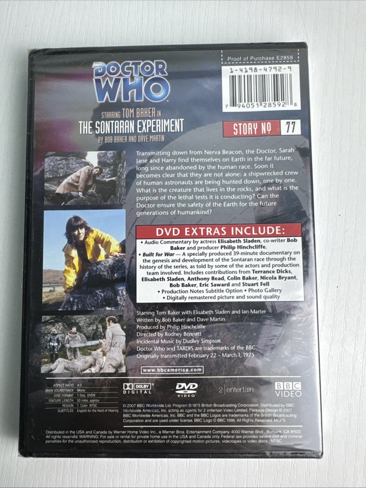 Set of 4 brand new factory sealed DVDs including Doctor Who Tom Baker, Red Skelton, Nikon photography, and Enrico Caruso