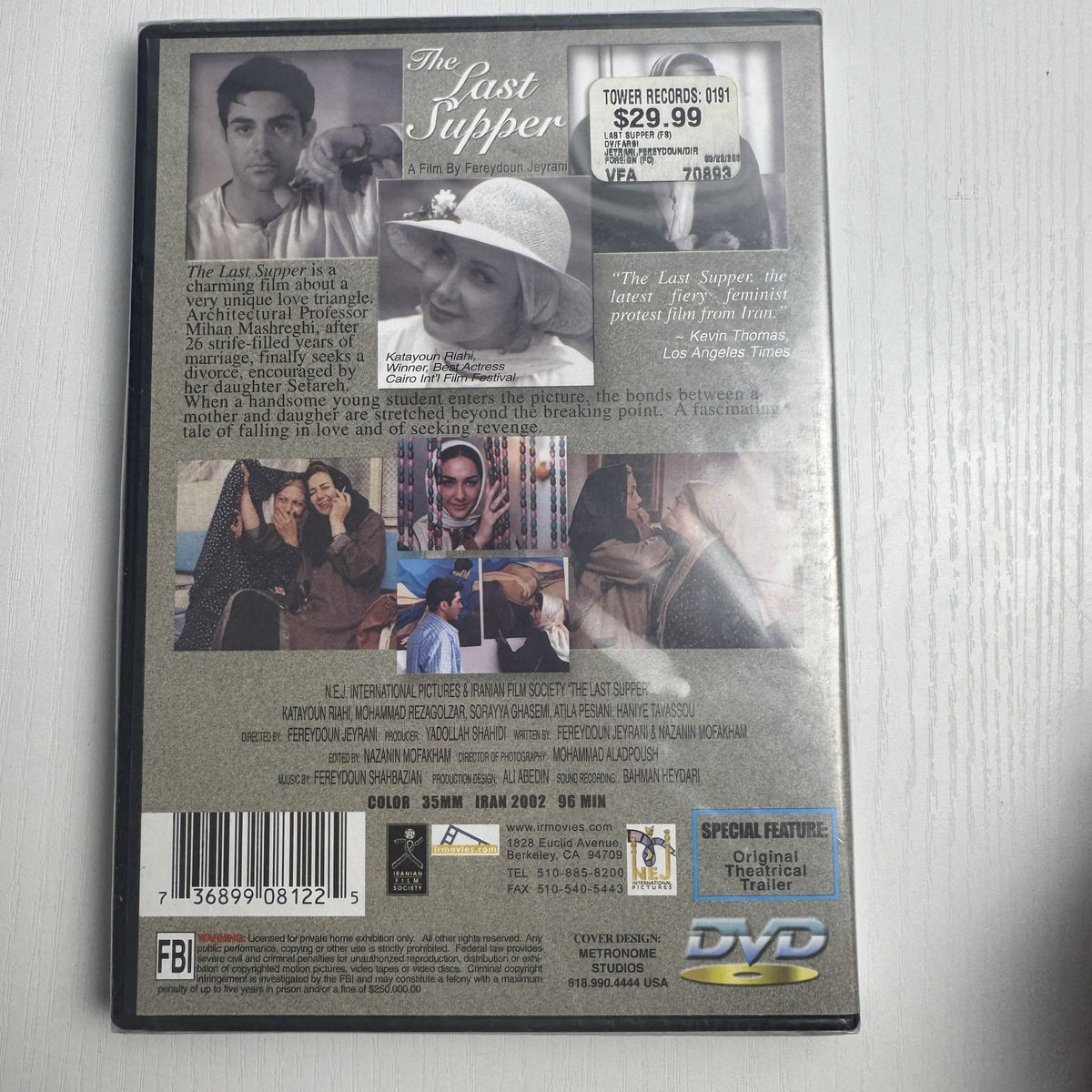 Set of 4 factory-sealed brand new movie DVDs including The Italian Job Special Collector's Edition and foreign film titles.