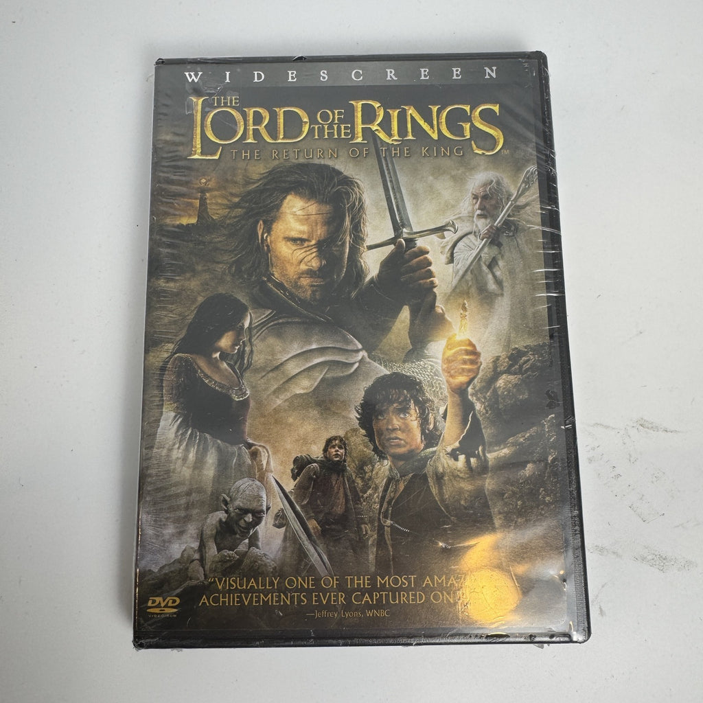 Brand new factory sealed 4-movie DVD lot featuring Lord of the Rings, Matrix sequels, and Doris Day double feature
