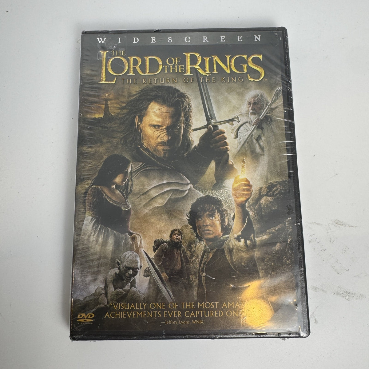 Brand new factory sealed 4-movie DVD lot featuring Lord of the Rings, Matrix sequels, and Doris Day double feature