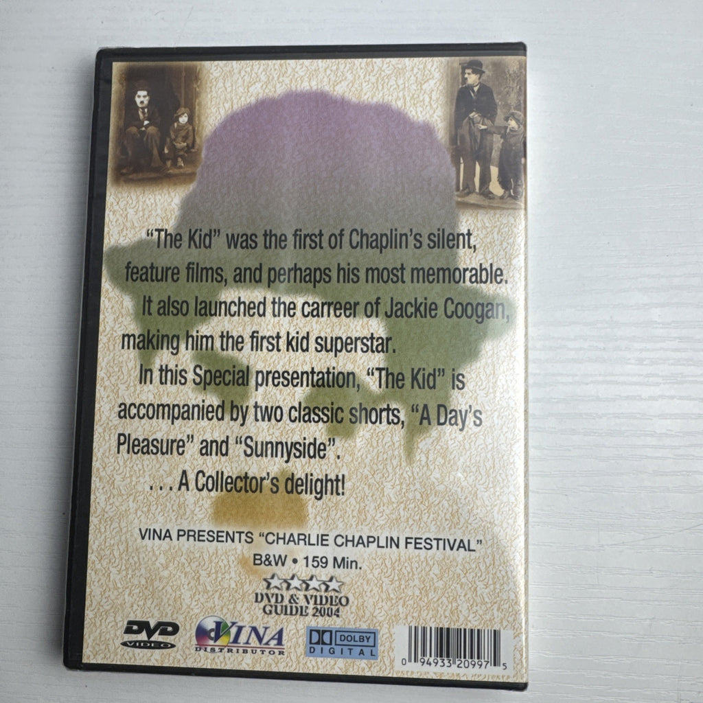 Lot of 4 brand-new factory-sealed DVDs featuring Under the Tuscan Sun, Vantage Point, and Charlie Chaplin.