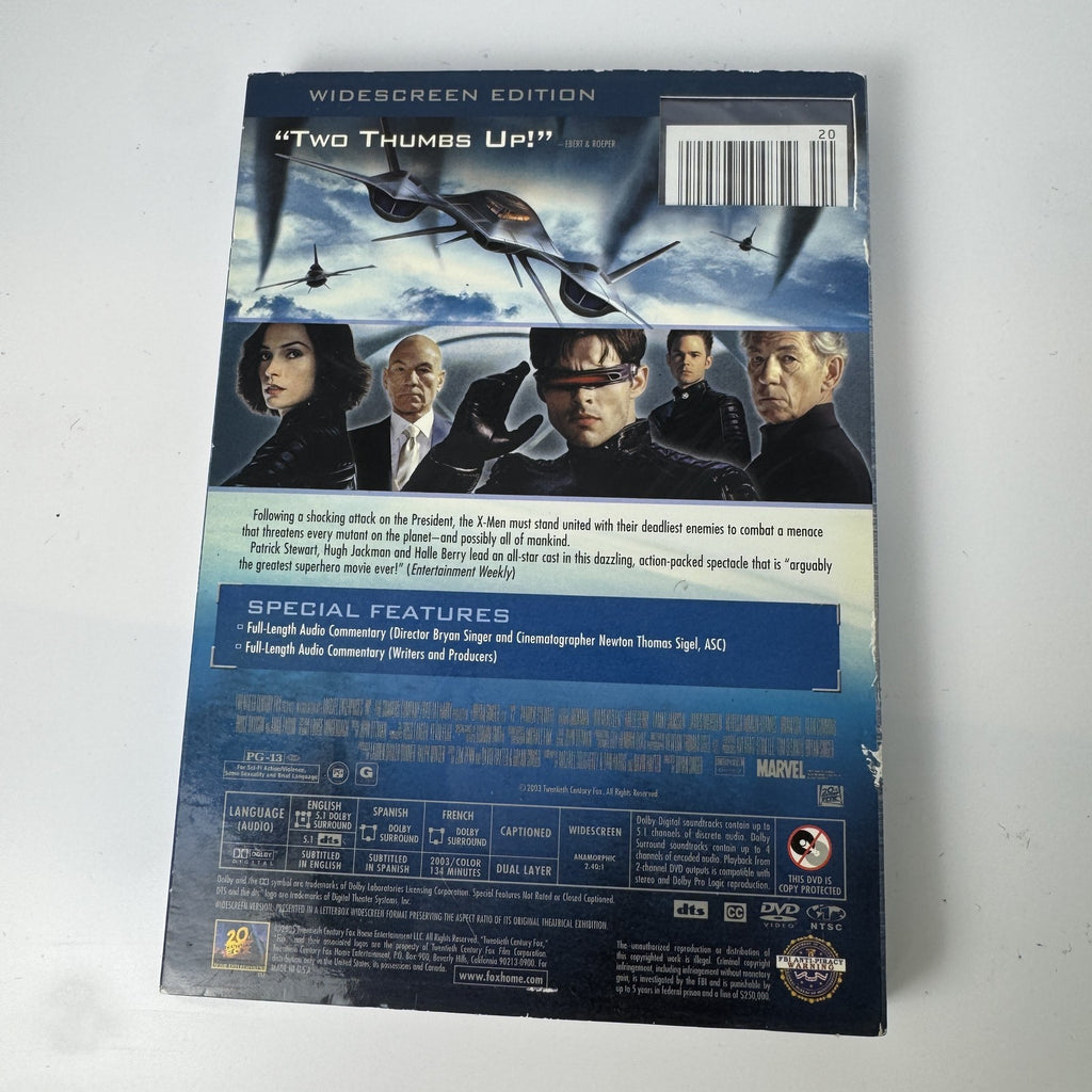 Brand new factory-sealed lot of 4 DVDs including X2 X-Men United, Scrooge, Christmas Child, and Á Đông Khói Lửa.