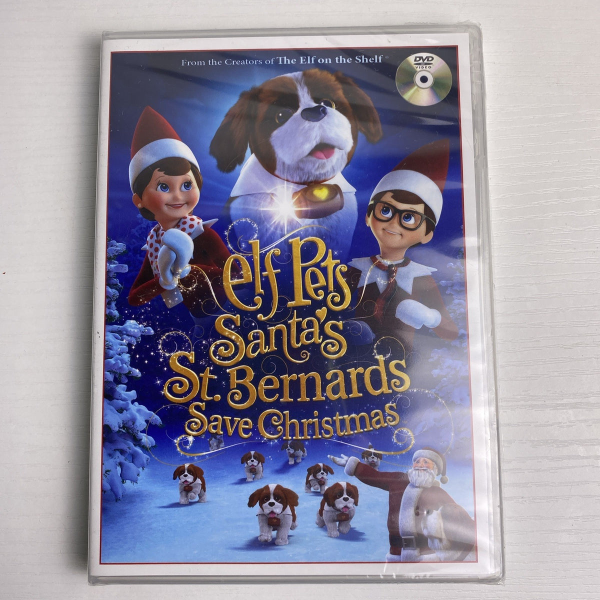 Brand new sealed 3 DVD bundle including The Holiday, Elf Pets, and DVD for Dogs