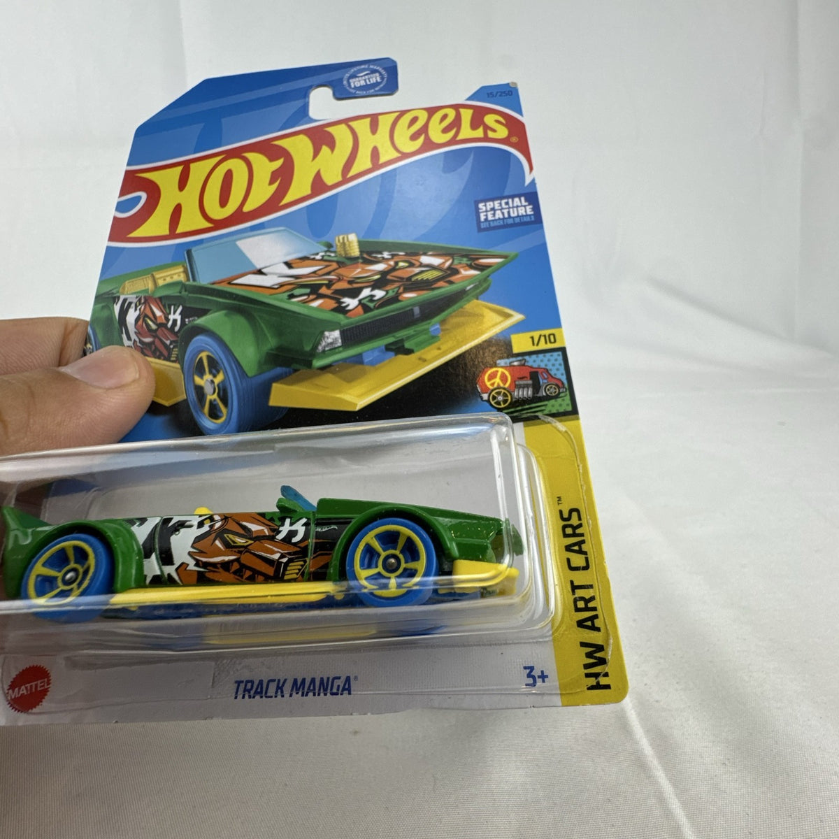 Hot Wheels HW Art Cars 9 diecast car lot including Raijin Express Humvee and 70s Van factory sealed on original cards