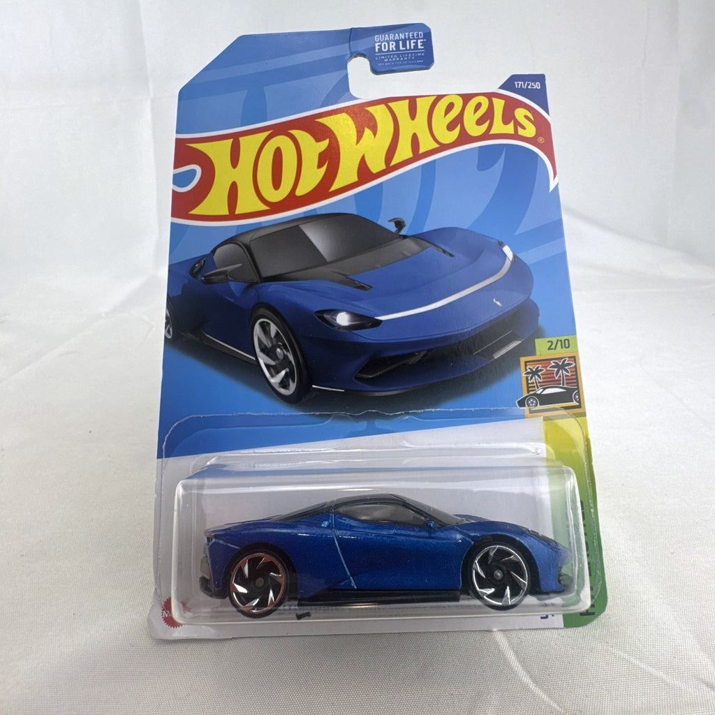 Hot Wheels HW Exotics 1:64 scale diecast 9-car hypercar lot including McLaren, Koenigsegg, and Pagani, factory sealed on card.