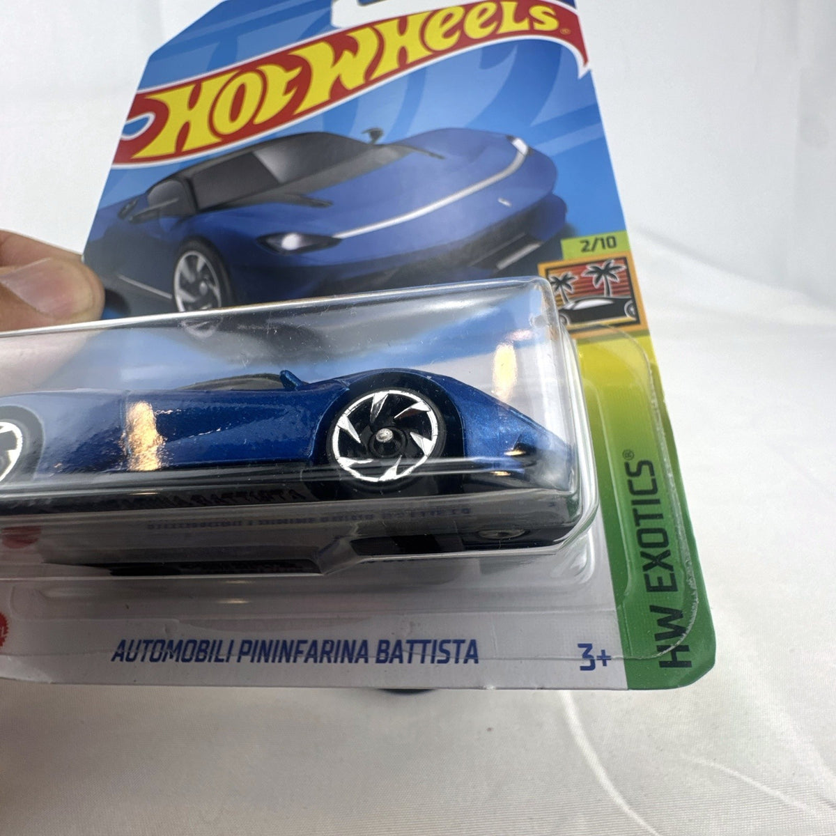 Hot Wheels HW Exotics 1:64 scale diecast 9-car hypercar lot including McLaren, Koenigsegg, and Pagani, factory sealed on card.