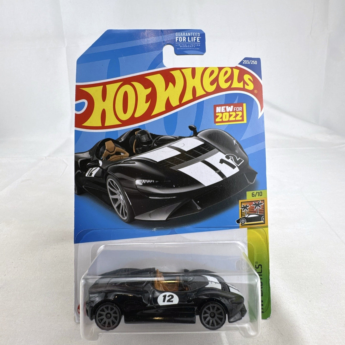 Hot Wheels HW Exotics 1:64 scale diecast 9-car hypercar lot including McLaren, Koenigsegg, and Pagani, factory sealed on card.