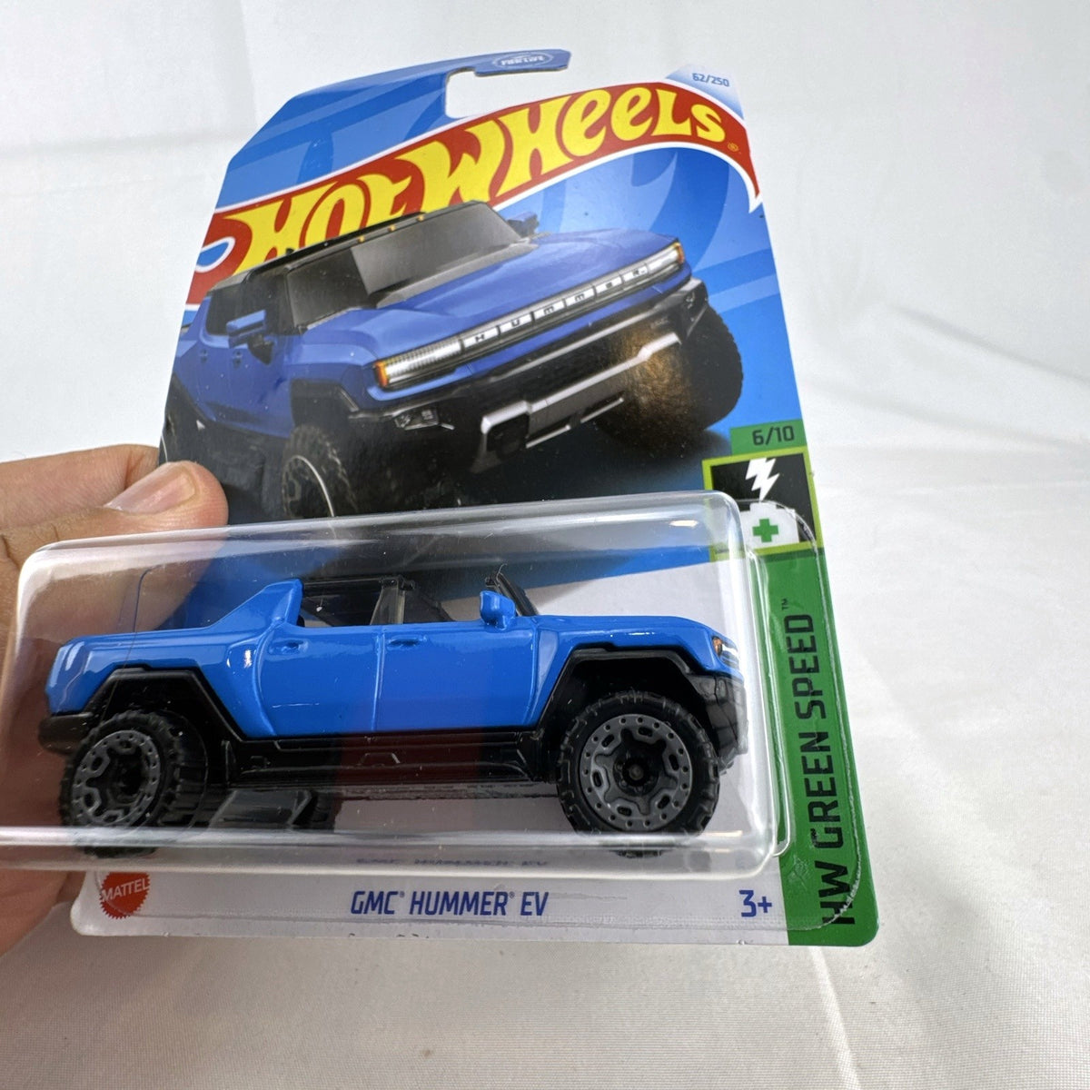 Set of 7 factory-sealed Hot Wheels HW Green Speed 1:64 diecast cars including GMC Hummer EV and Czinger 21C