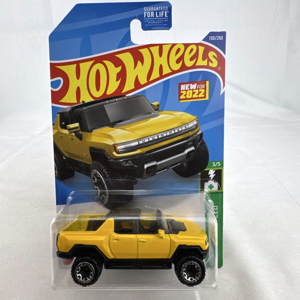Set of 7 factory-sealed Hot Wheels HW Green Speed 1:64 diecast cars including GMC Hummer EV and Czinger 21C