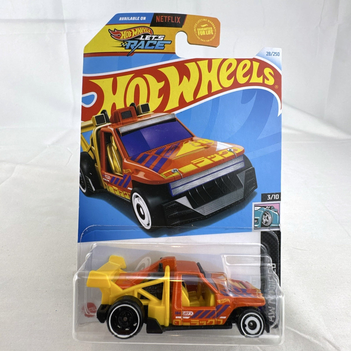 Hot Wheels HW Modified series 1:64 scale diecast 8-car lot featuring custom tuner trucks and widebody muscle cars