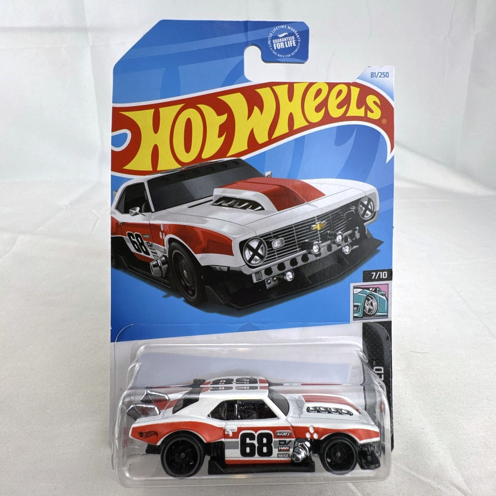 Hot Wheels HW Modified series 1:64 scale diecast 8-car lot featuring custom tuner trucks and widebody muscle cars