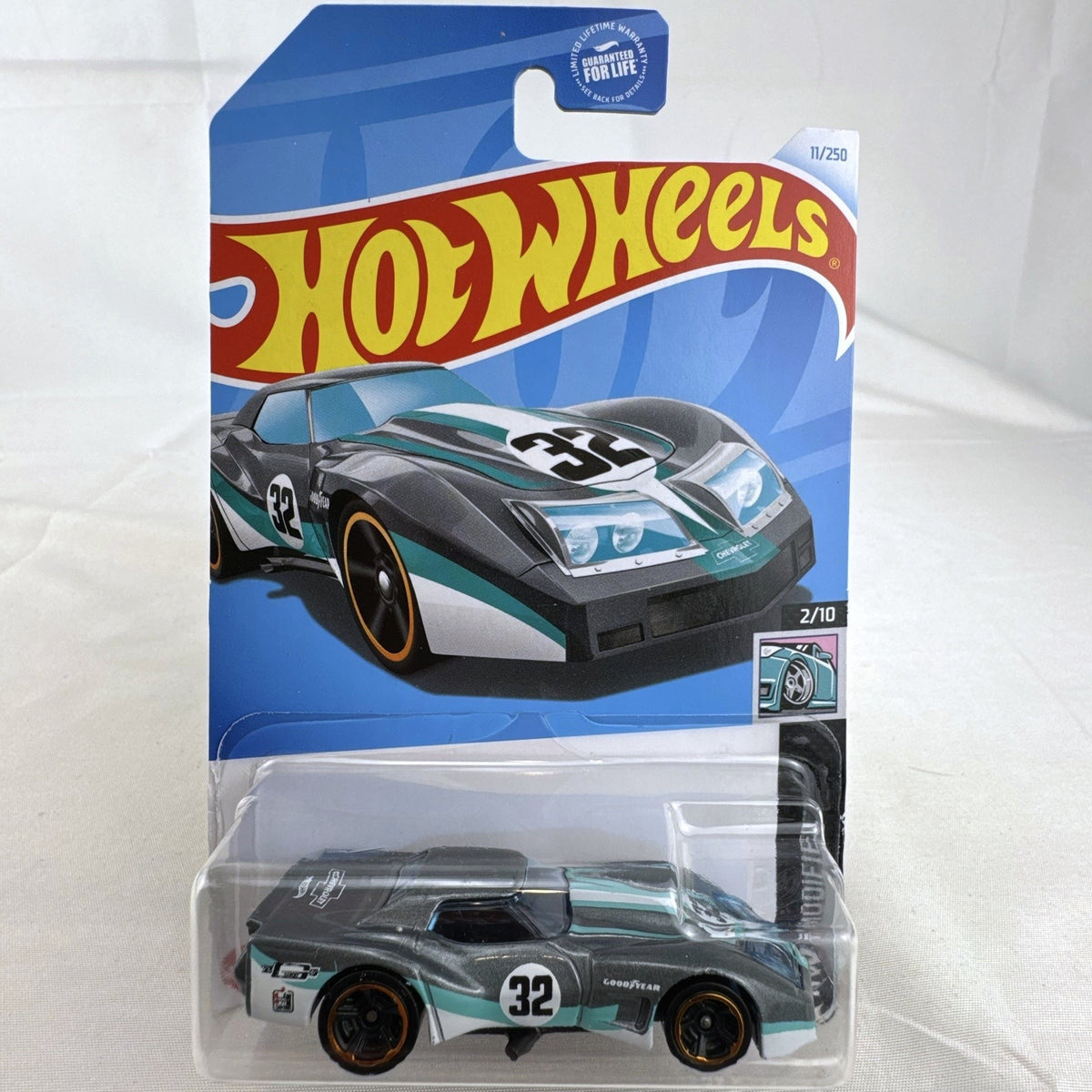 Hot Wheels HW Modified series 1:64 scale diecast 8-car lot featuring custom tuner trucks and widebody muscle cars