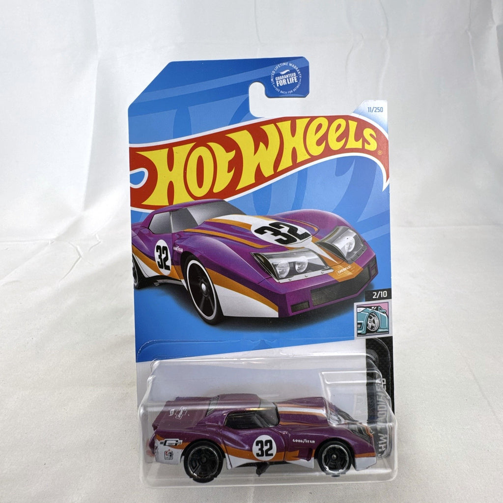 Hot Wheels HW Modified series 1:64 scale diecast 8-car lot featuring custom tuner trucks and widebody muscle cars