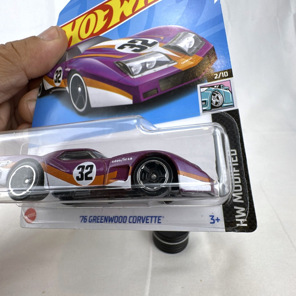 Hot Wheels HW Modified series 1:64 scale diecast 8-car lot featuring custom tuner trucks and widebody muscle cars