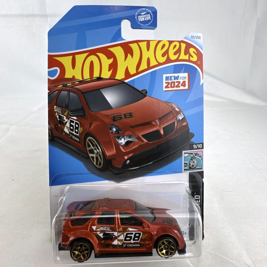 Hot Wheels HW Modified series 1:64 scale diecast 8-car lot featuring custom tuner trucks and widebody muscle cars