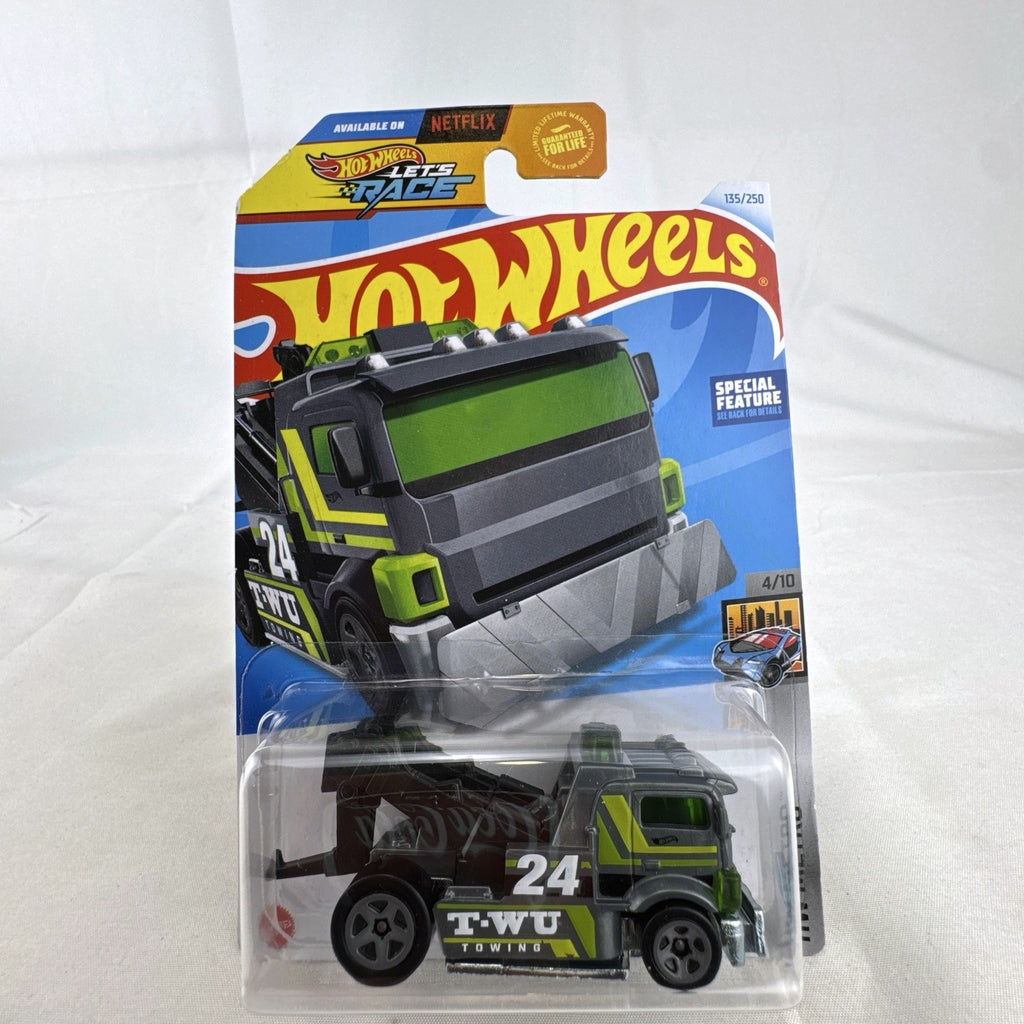 Hot Wheels HW Metro 11-car diecast set featuring 1:64 scale commercial and utility vehicles sealed on original cards.