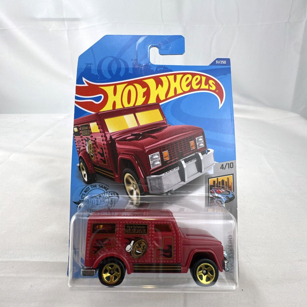 Hot Wheels HW Metro 11-car diecast set featuring 1:64 scale commercial and utility vehicles sealed on original cards.