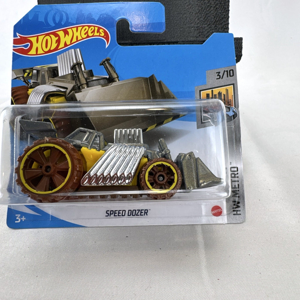 Hot Wheels HW Metro 11-car diecast set featuring 1:64 scale commercial and utility vehicles sealed on original cards.