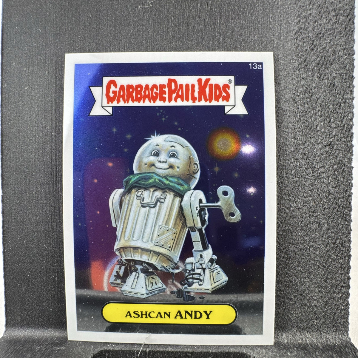 2013 Topps Garbage Pail Kids Chrome Series 1 13a Ashcan Andy trading card