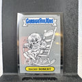 2013 Topps Garbage Pail Kids Chrome card 35b Rockin' Robert Pencil Art insert by John Pound