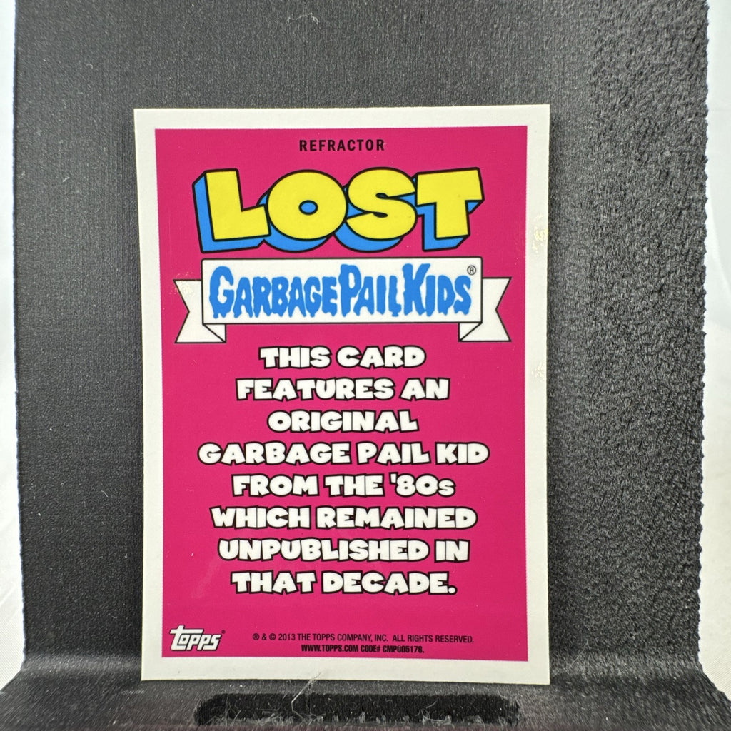 Topps 2013 Garbage Pail Kids Chrome Finger-Paintin' Fifi Lost GPK refractor trading card L10a