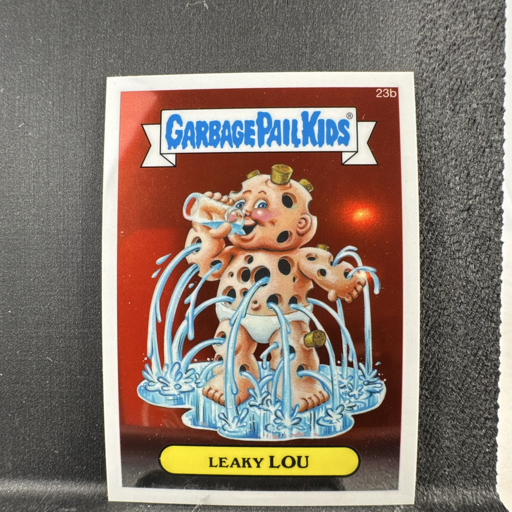 2013 Topps Garbage Pail Kids Chrome Series 1 #23b Leaky Lou base trading card