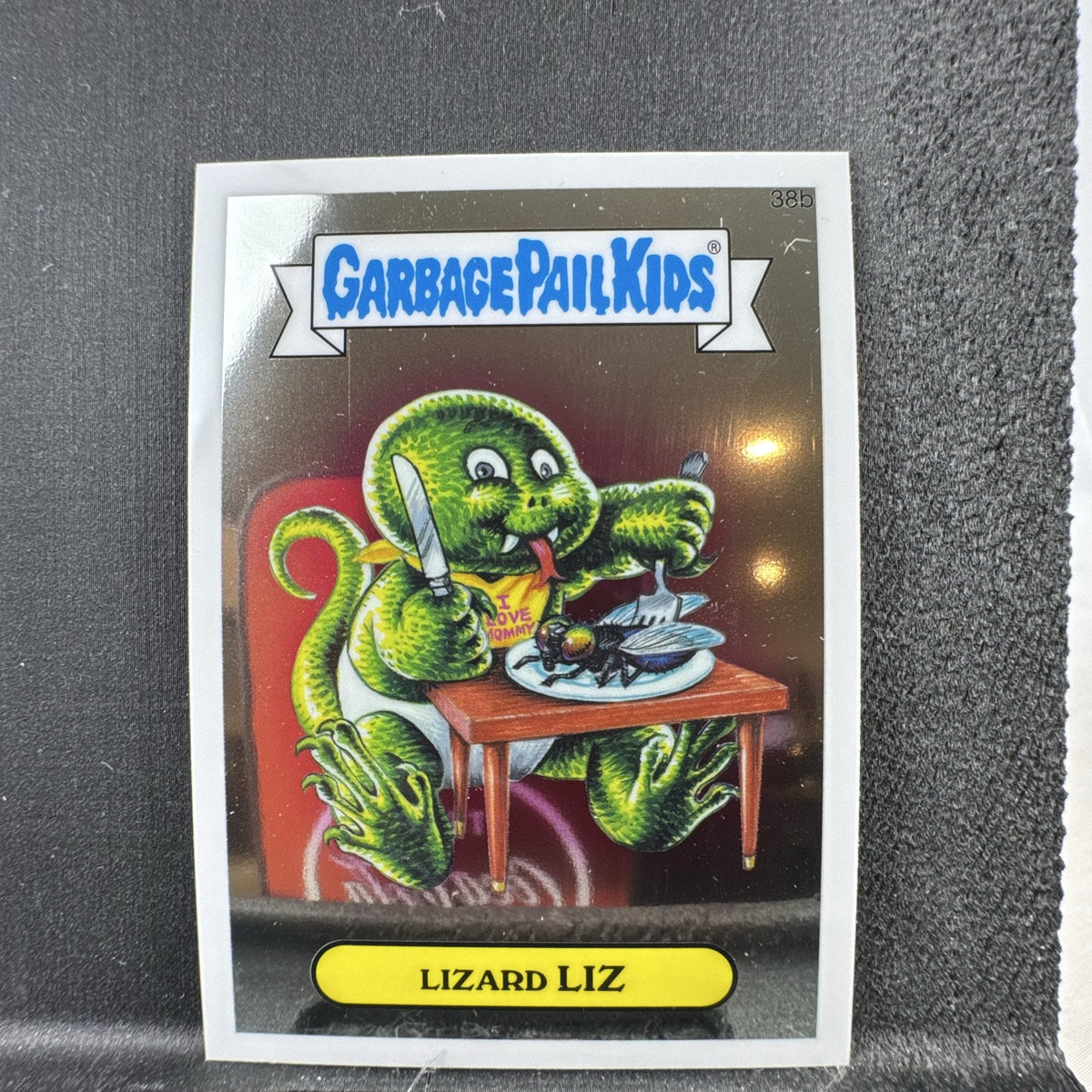 2013 Topps Garbage Pail Kids Chrome Series 1 Lizard Liz #38b sticker card