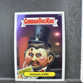 2013 Topps Garbage Pail Kids Chrome Lost GPK Missing Linc L2b glossy insert sticker card front and back.