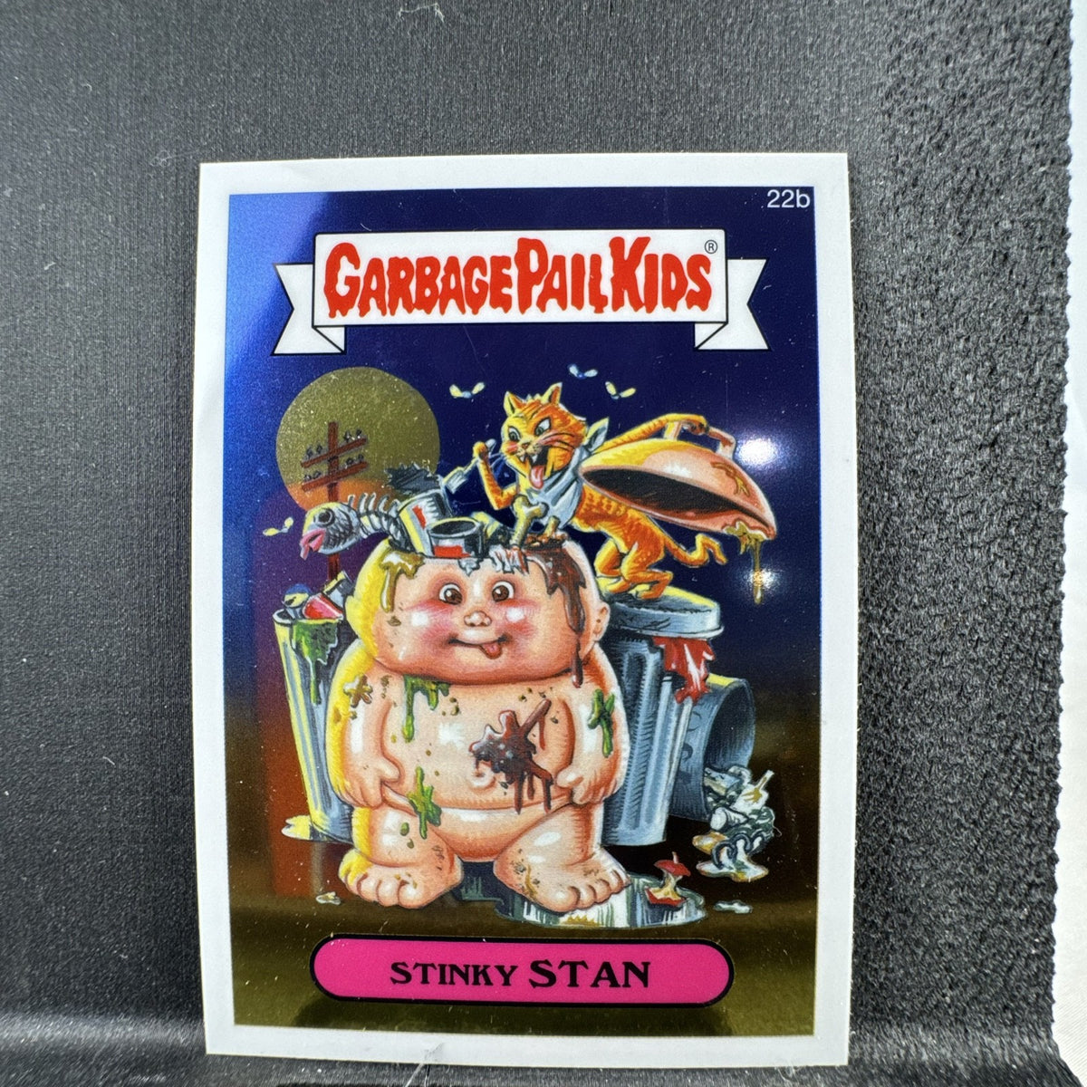 2013 Topps Garbage Pail Kids Chrome Series 1 Stinky Stan card number 22b