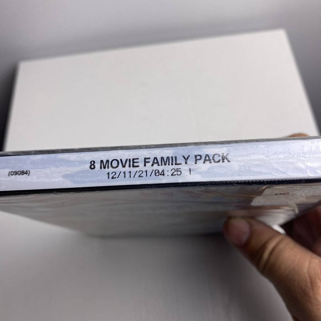 Factory sealed Echo Bridge 8-Movie Family Pack Vol. 2 two-disc DVD set in original shrink wrap.
