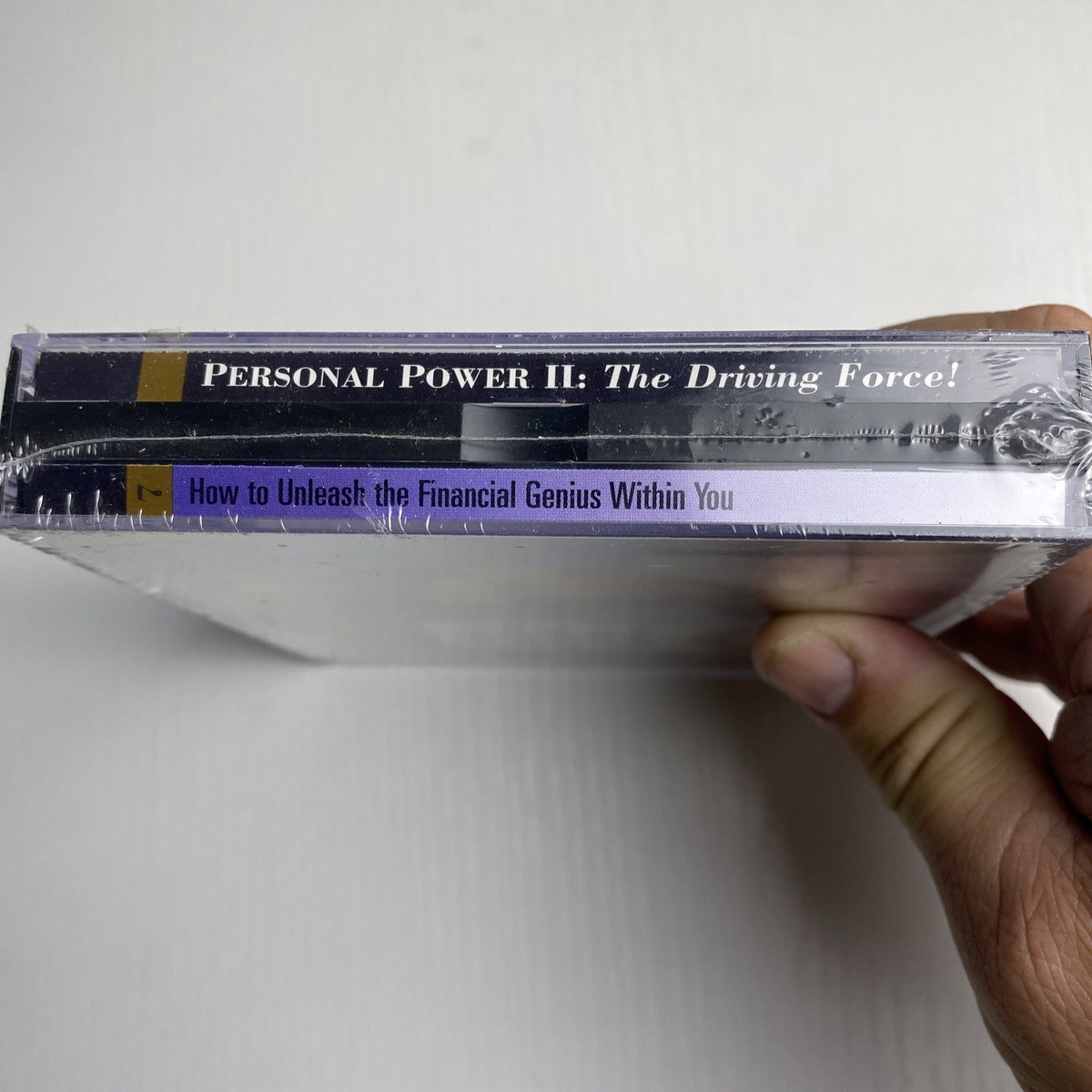 Sealed 1996 Anthony Robbins Personal Power II Volume 7 Financial Genius audio CD in jewel case