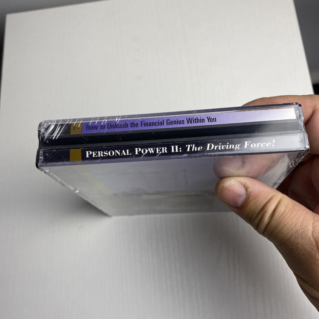 Sealed 1996 Anthony Robbins Personal Power II Volume 7 Financial Genius audio CD in jewel case