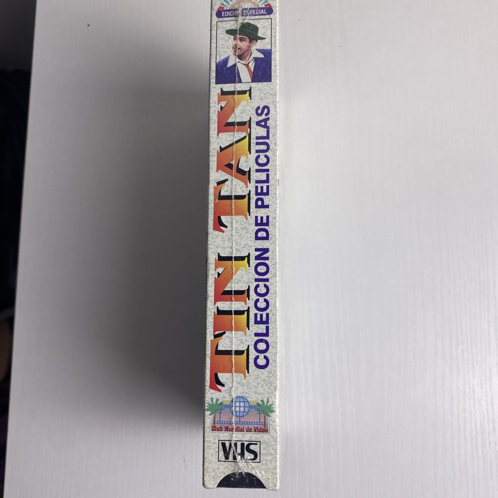 Sealed 1997 Tin Tan Musico Poeta Y Loco VHS cassette tape slipcover by Club Mundial De Video in original shrink wrap.