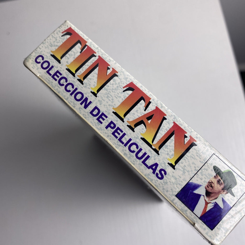 Sealed 1997 Tin Tan Musico Poeta Y Loco VHS cassette tape slipcover by Club Mundial De Video in original shrink wrap.