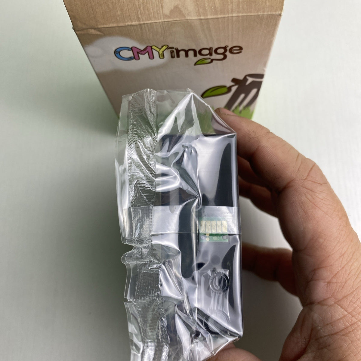 CMYimage black pigment ink cartridge for Canon MAXIFY printers, factory sealed in original plastic