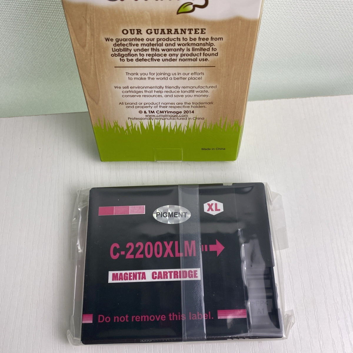 CMYimage C-2200XLM high-yield magenta pigment ink cartridge for Canon MAXIFY printers