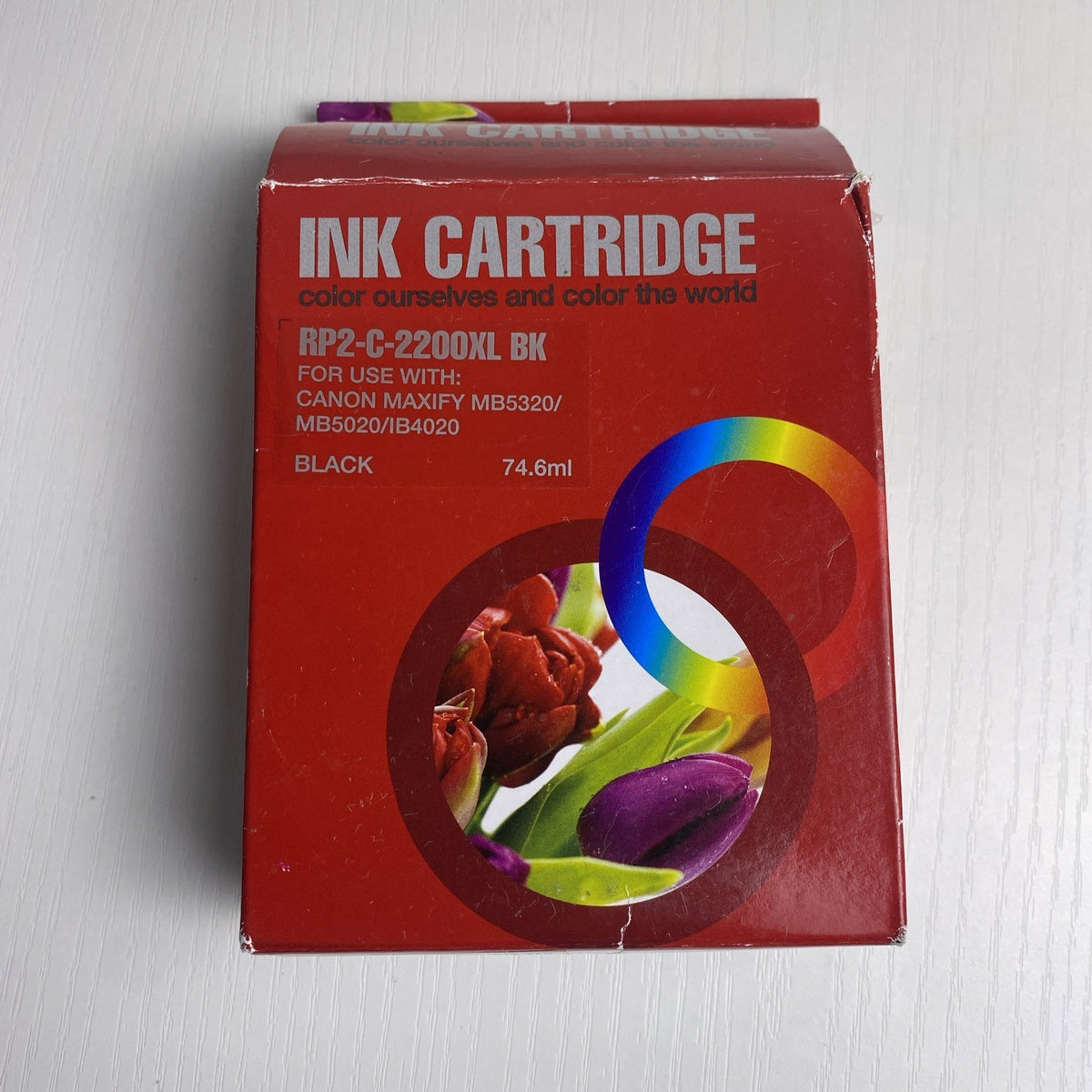 Generic RP2-C-2200XL black ink cartridge 74.6ml for Canon MAXIFY printers