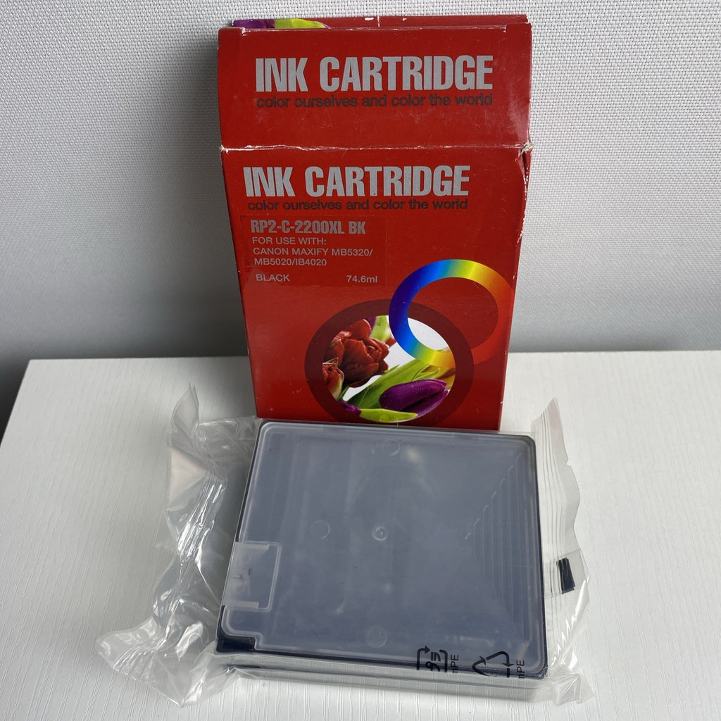 Generic RP2-C-2200XL black ink cartridge 74.6ml for Canon MAXIFY printers